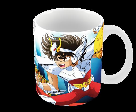 Caneca Polímero os Cavaleiros do Zodíaco Personalizada