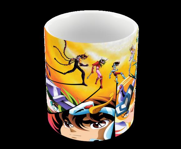 Caneca Polímero os Cavaleiros do Zodíaco Personalizada