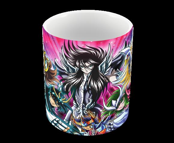 Caneca Polímero os Cavaleiros do Zodíaco Personalizada