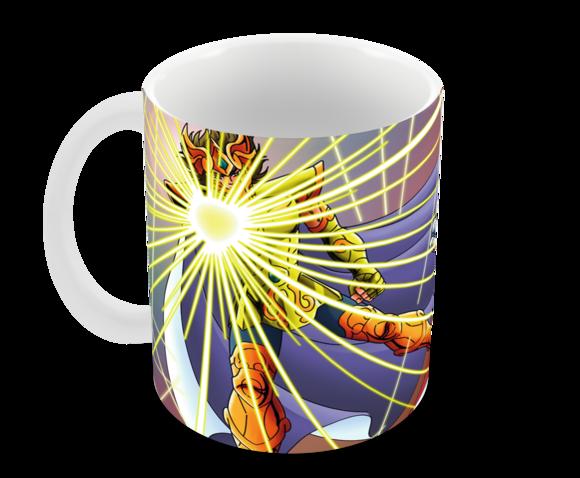 Caneca Polímero os Cavaleiros do Zodíaco Personalizada