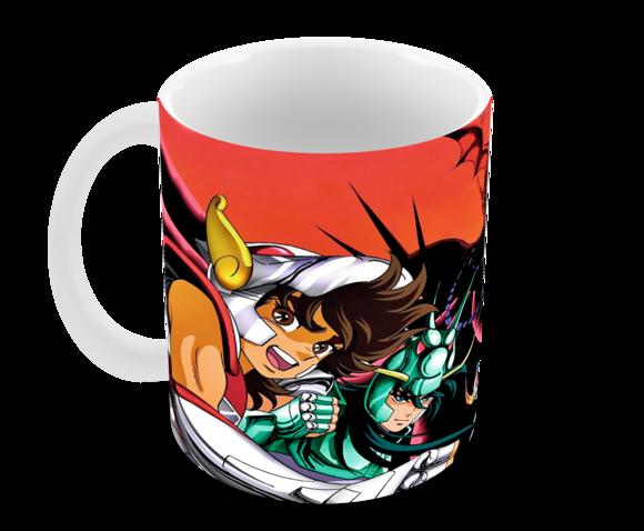 Caneca Polímero os Cavaleiros do Zodíaco Personalizada
