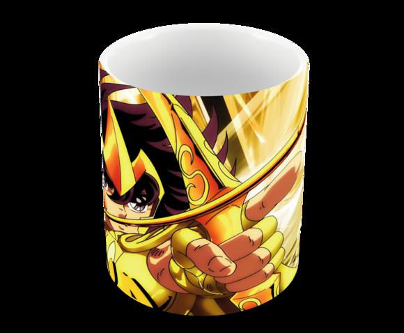 Caneca Polímero os Cavaleiros do Zodíaco Personalizada