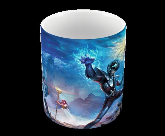 Caneca Polímero os Cavaleiros do Zodíaco Personalizada
