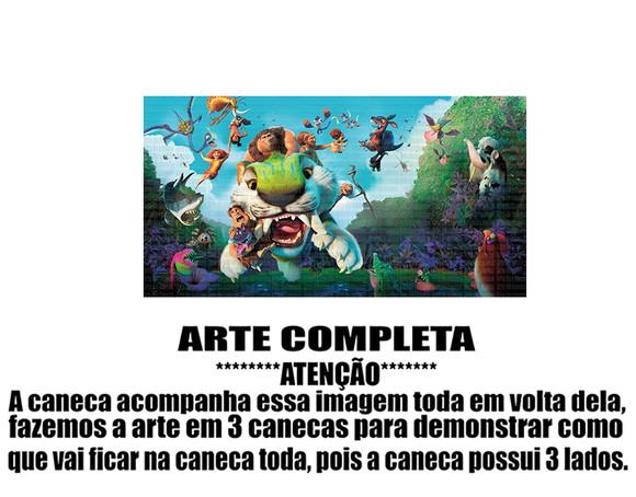 Caneca Polímero os Croods Personalizada