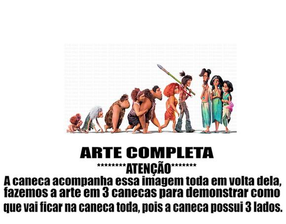 Caneca Polímero os Croods Personalizada