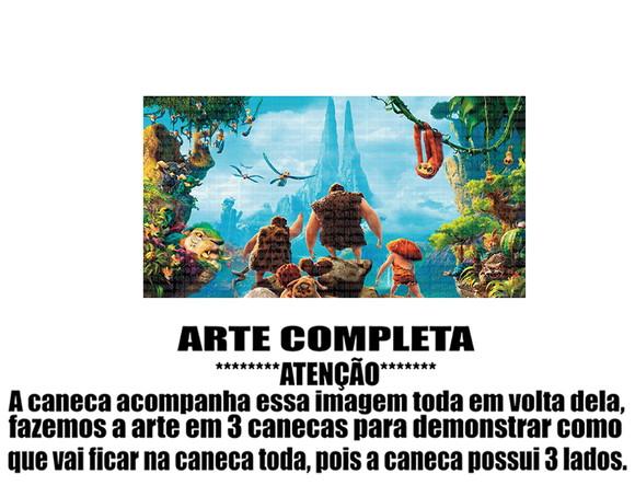 Caneca Polímero os Croods Personalizada