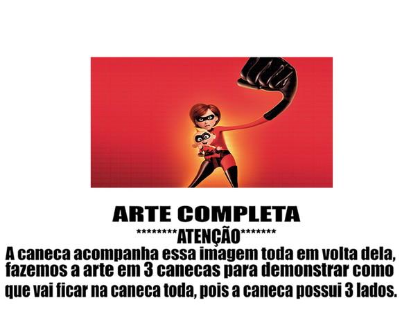 Caneca Polímero os Incríveis Personalizada