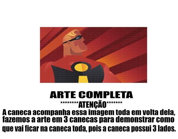 Caneca Polímero os Incríveis Personalizada