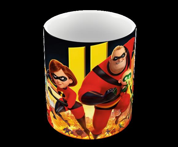 Caneca Polímero os Incríveis Personalizada