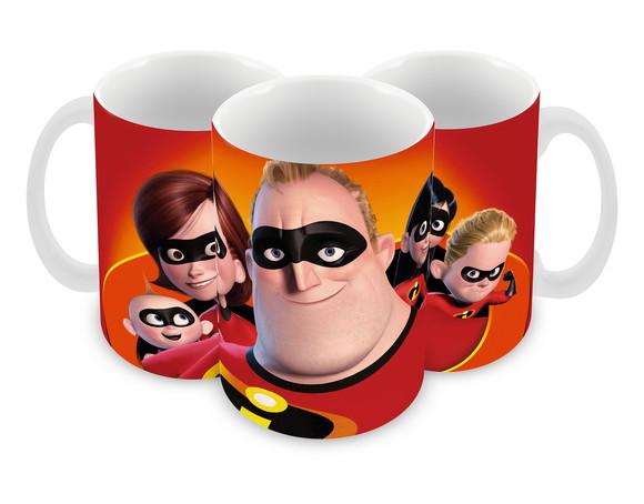 Caneca Polímero os Incríveis Personalizada