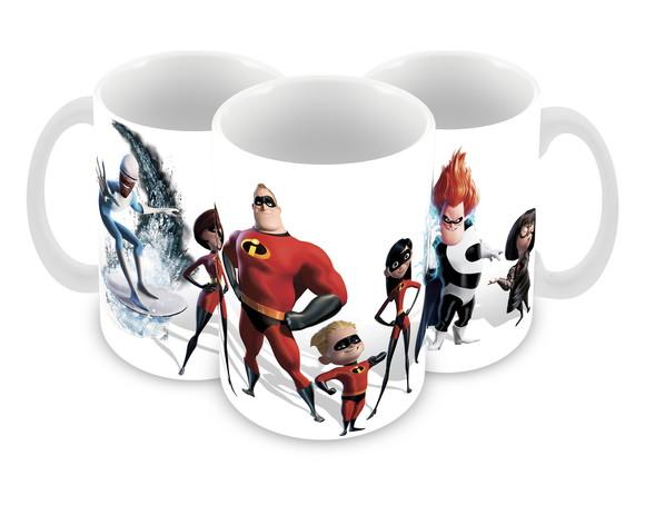Caneca Polímero os Incríveis Personalizada