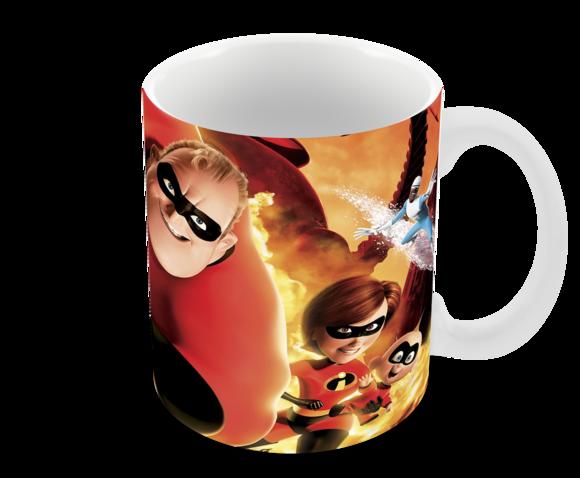 Caneca Polímero os Incríveis Personalizada