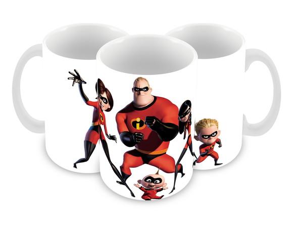 Caneca Polímero os Incríveis Personalizada