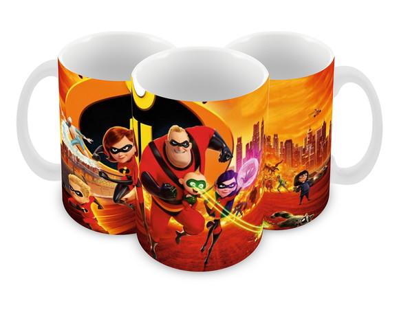 Caneca Polímero os Incríveis Personalizada