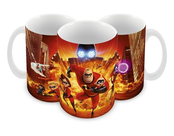 Caneca Polímero os Incríveis Personalizada