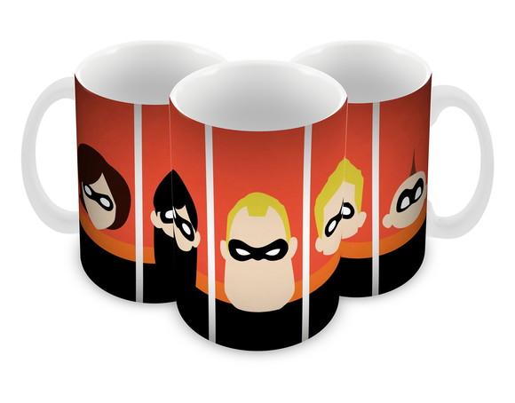Caneca Polímero os Incríveis Personalizada