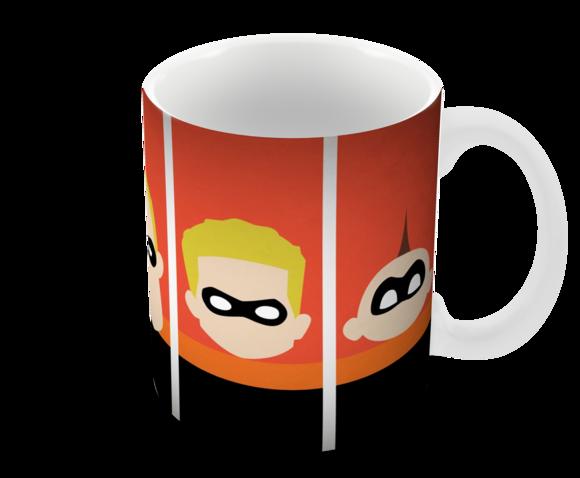 Caneca Polímero os Incríveis Personalizada