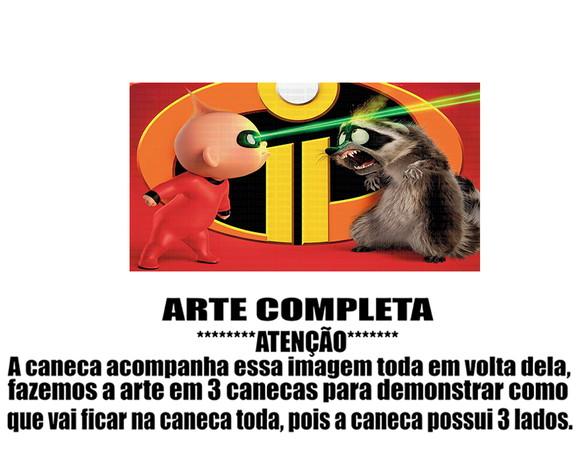 Caneca Polímero os Incríveis Zezé Personalizada