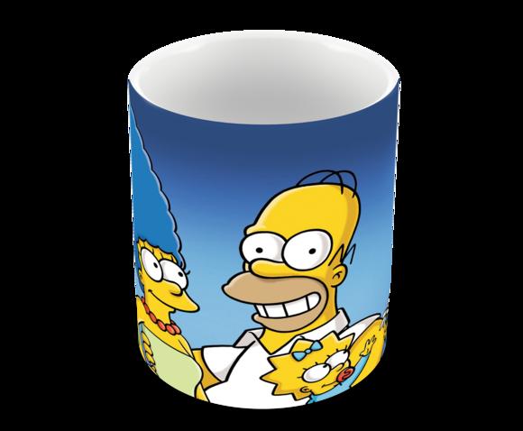 Caneca Polímero os Simpsons Personalizada