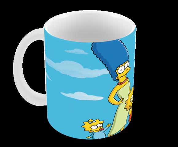 Caneca Polímero os Simpsons Personalizada