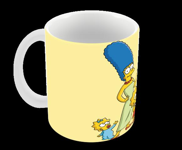 Caneca Polímero os Simpsons Personalizada