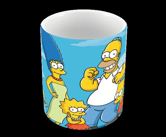 Caneca Polímero os Simpsons Personalizada