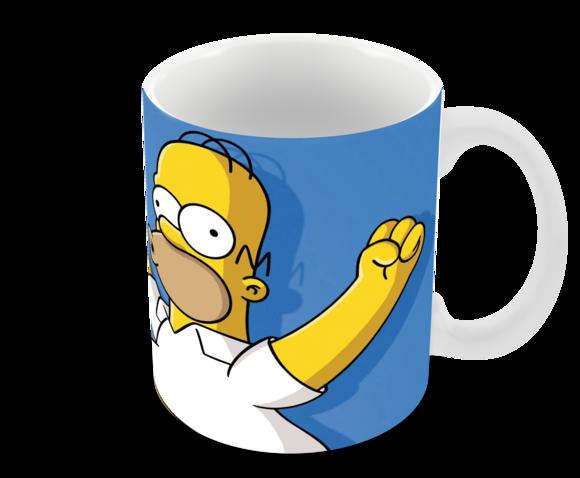 Caneca Polímero os Simpsons Personalizada