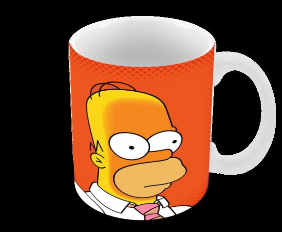 Caneca Polímero os Simpsons Personalizada