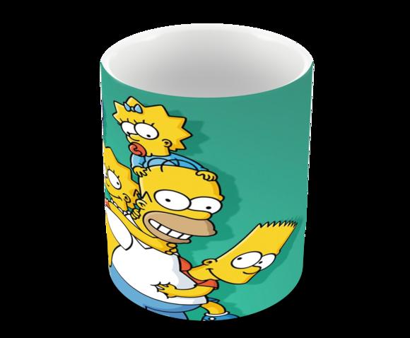 Caneca Polímero os Simpsons Personalizada