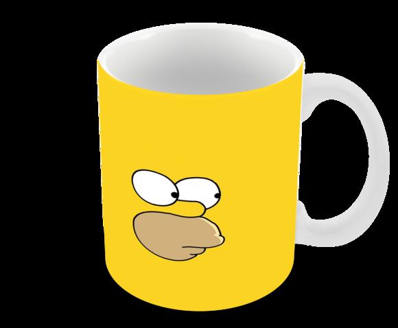 Caneca Polímero os Simpsons Personalizada