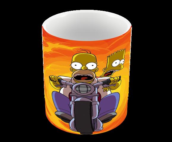 Caneca Polímero os Simpsons Personalizada