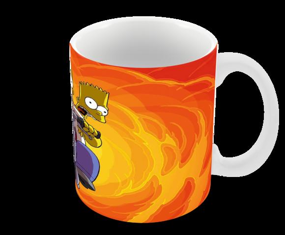 Caneca Polímero os Simpsons Personalizada