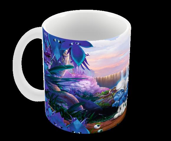Caneca Polímero os Smurfs Personalizada