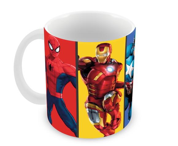 Caneca Polímero os Vingadores Personalizada