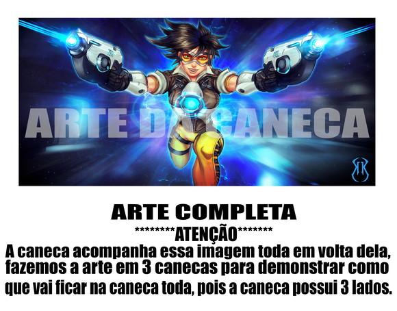 Caneca Polímero Overwatch Personalizada