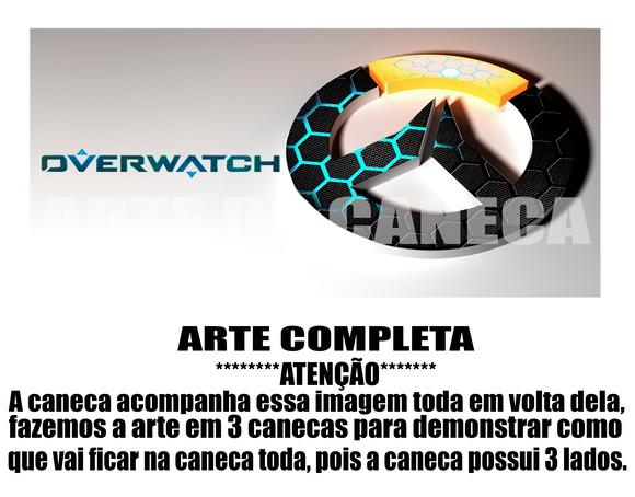 Caneca Polímero Overwatch Personalizada