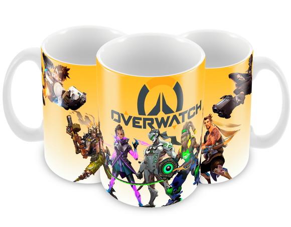 Caneca Polímero Overwatch Personalizada