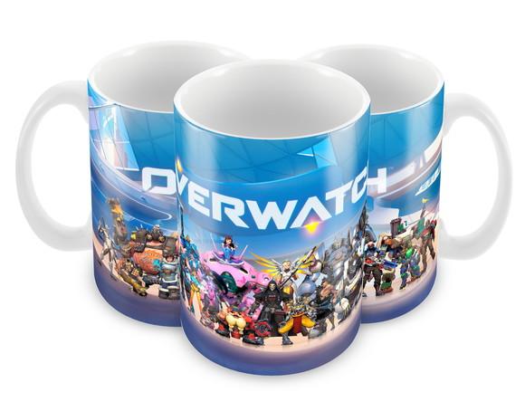 Caneca Polímero Overwatch Personalizada