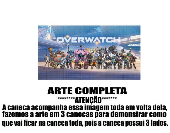 Caneca Polímero Overwatch Personalizada