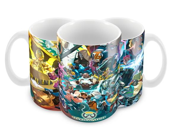 Caneca Polímero Overwatch Personalizada