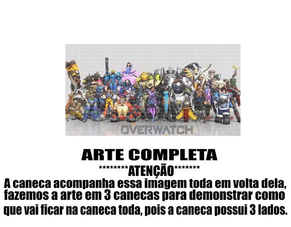 Caneca Polímero Overwatch Personalizada