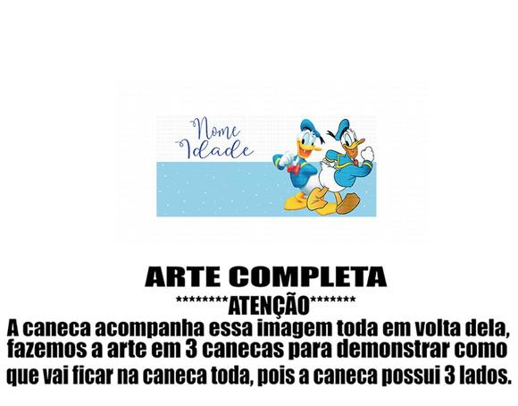 Caneca Polímero Pato Donald Personalizada