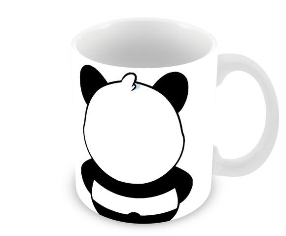Caneca Polímero Panda Personalizada