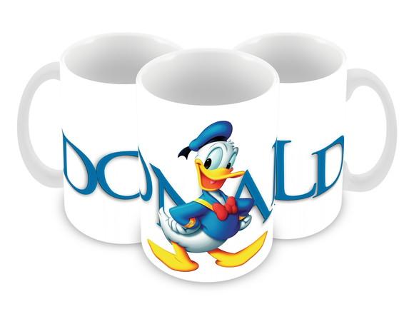 Caneca Polímero Pato Donald Personalizada