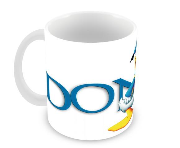 Caneca Polímero Pato Donald Personalizada