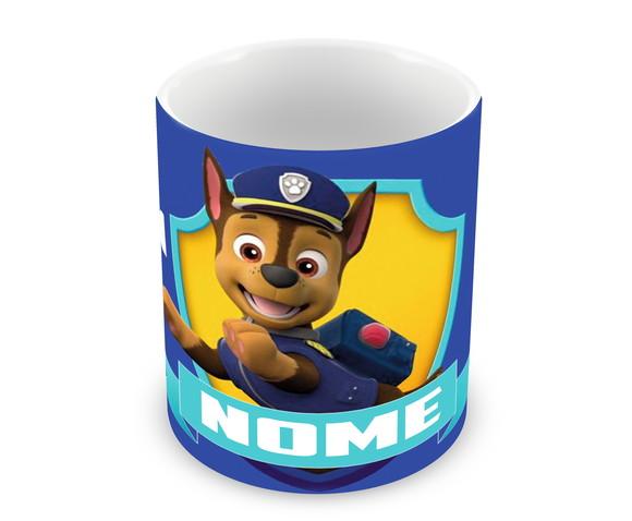 Caneca Polímero Patrulha Canina Chase Personalizada
