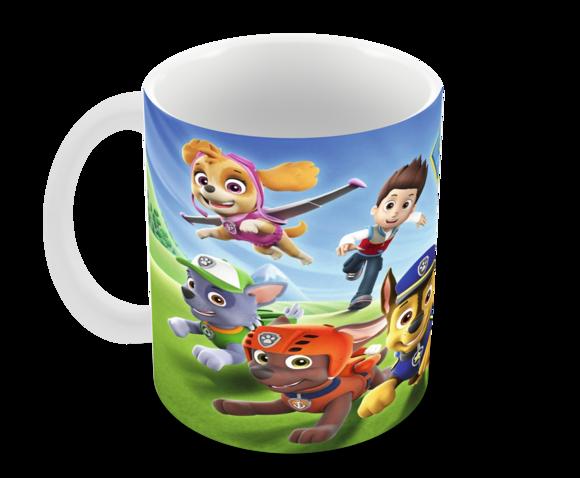Caneca Polímero Patrulha Canina Personalizada