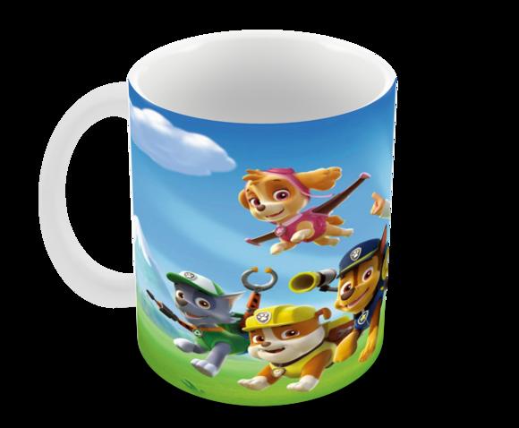 Caneca Polímero Patrulha Canina Personalizada