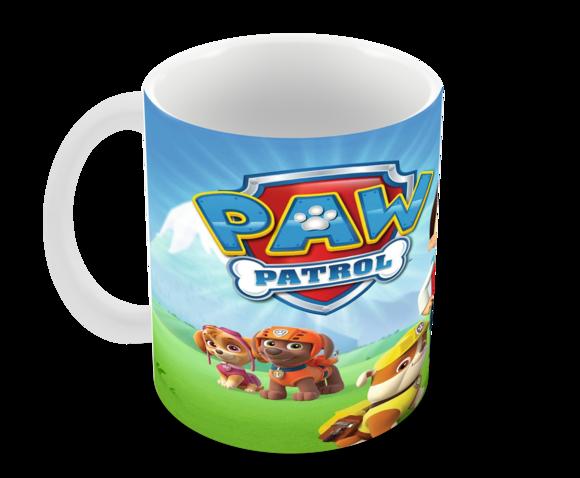 Caneca Polímero Patrulha Canina Personalizada