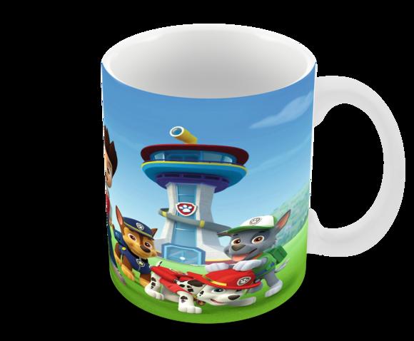 Caneca Polímero Patrulha Canina Personalizada
